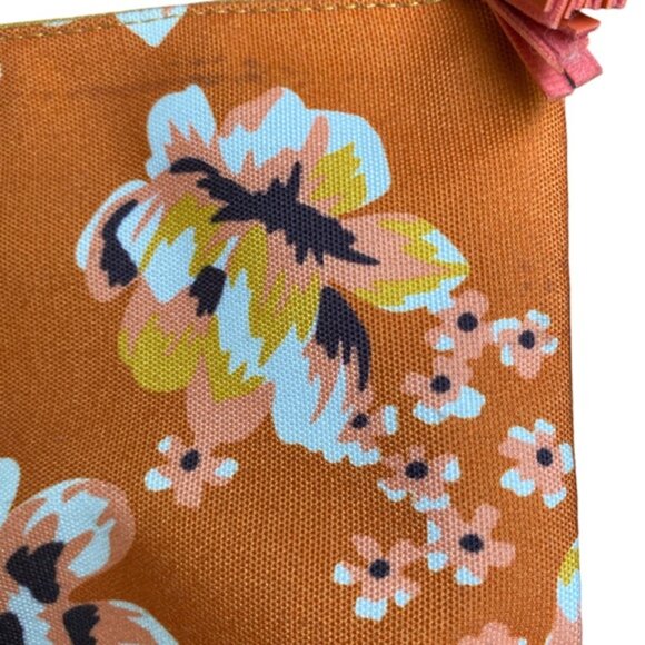 Rachel Pally Reversible Floral Clutch – Mustard/Yellow, Minor Flaws - Picture 8 of 11